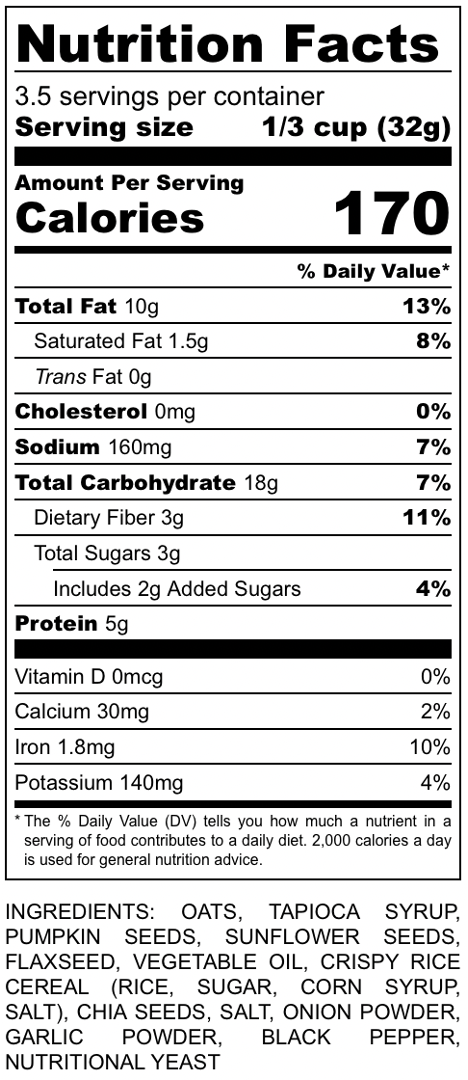 Oat & Seed Crunch Sampler 3-Pack