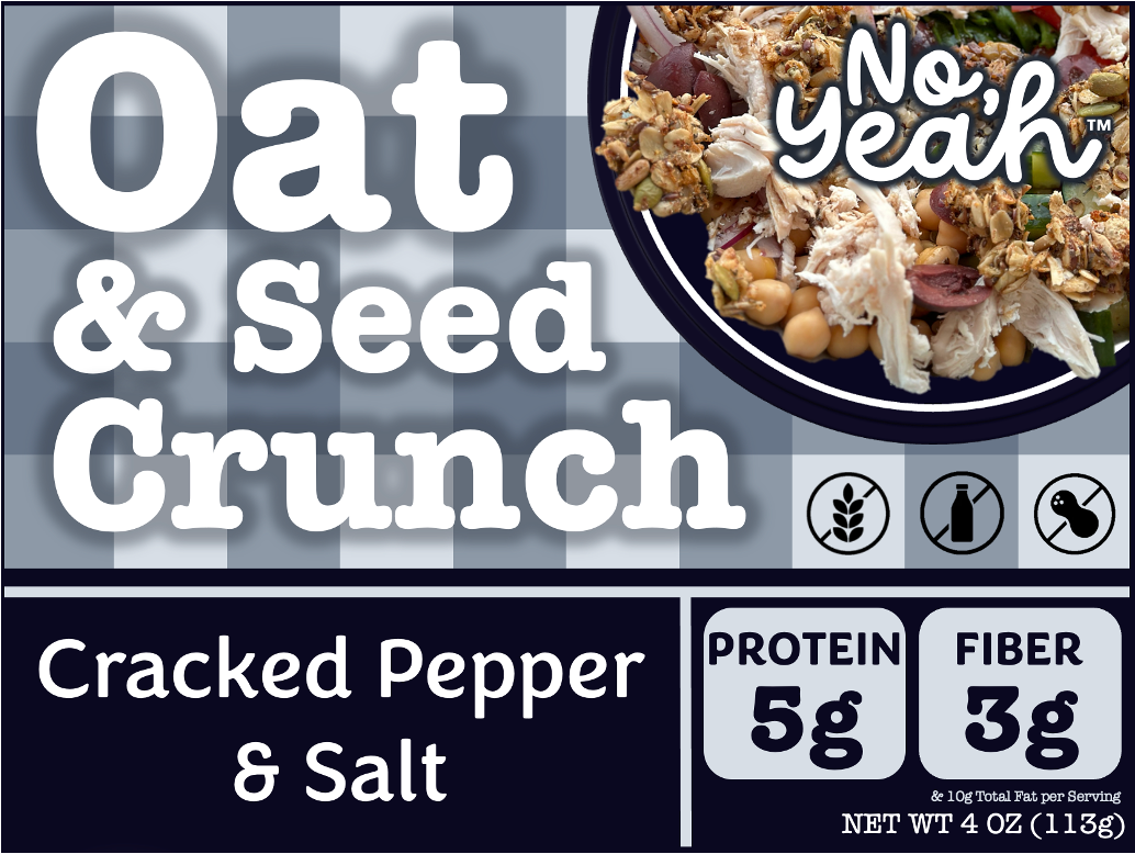 Cracked Pepper & Salt Oat & Seed Crunch 3-Pack