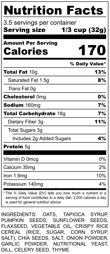 Oat & Seed Crunch Sampler 3-Pack