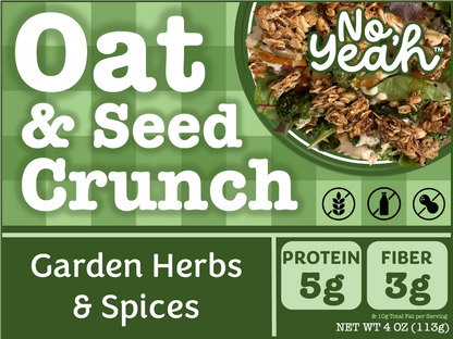 Garden Herbs & Spices Oat & Seed Crunch 3-Pack